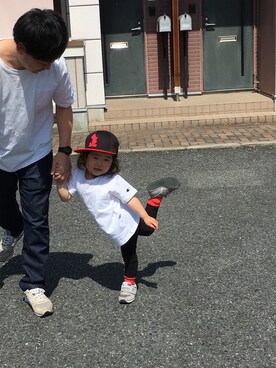 fujiさん（キッズ・100cm）の春コーディネート