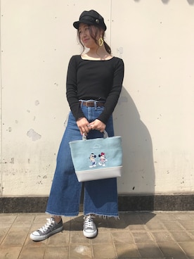 「フォローミー」｜Accommodeルミネ大宮店さん（レディース・160cm）の春コーディネート