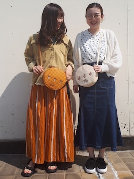 「ACCOMMODE（アコモデ）のアイテム」を使った、Accommodeルミネ大宮店さん（レディース・160cm）の春コーディネート