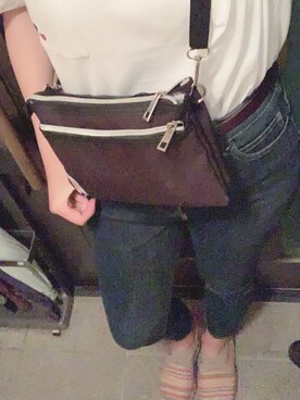 「La Manual Alpargatera（マヌアル・アルパルガテラ）のアイテム」を使った、ゆうなさん（レディース・163cm）の夏コーディネート