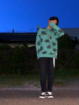「VANS（バンズ）のアイテム（スウェット）」を使った、いちこうさん（メンズ・175cm）の春コーディネート