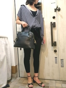 「残暑コーデ」｜「アイテム（ワンピース/ドレス）」を使った、SaKuRaさん（レディース・165cm）の秋コーディネート