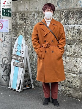 Zara ザラ のジャケット アウター オレンジ系 を使ったメンズ人気ファッションコーディネート ユーザー その他ユーザー Wear