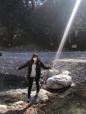 「魚釣り」｜ぐめさん（レディース・165cm）の冬コーディネート
