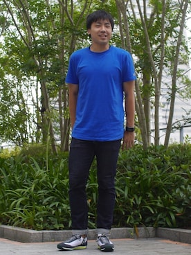 「アイテム（腕時計）」を使った、LB_YAMAZAKIさん（メンズ・176cm・30代）の夏コーディネート