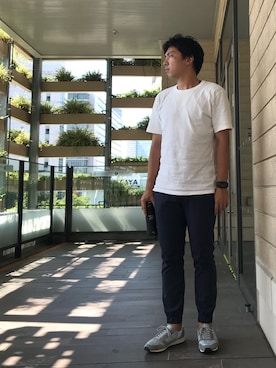 「アイテム（腕時計）」を使った、LB_YAMAZAKIさん（メンズ・176cm・30代）の夏コーディネート