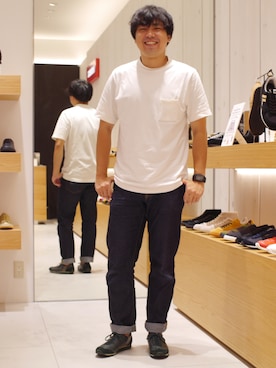 「B:MING by BEAMS（ビーミングバイビームス）のアイテム」を使った、LB_YAMAZAKIさん（メンズ・176cm）の夏コーディネート