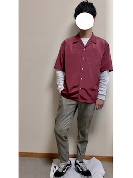 ふみふみさん（メンズ・172cm）の春コーディネート