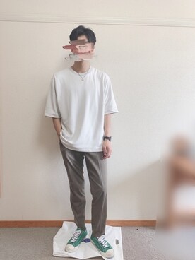 「アイテム（雑誌）」を使った、ふみふみさん（メンズ・172cm・10代）の夏コーディネート