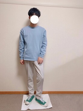 ふみふみさん（メンズ・172cm）の秋コーディネート