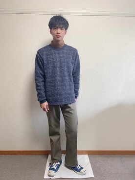 「アイテム（雑誌）」を使った、ふみふみさん（メンズ・172cm・10代）の秋コーディネート