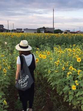 「BIRKENSTOCK（ビルケンシュトック）の【WEB限定】BIRKENSTOCK/ビルケンシュトック　アリゾナ（サンダル）」を使った、ⒶⓎⓊⓂ︎Ⓘさん（レディース・153cm）の夏コーディネート