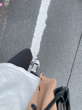 「CONVERSE（コンバース）のconverse（コンバース） ALL STAR OX（オールスターOX）（スニーカー）」を使った、ⒶⓎⓊⓂ︎Ⓘさん（レディース・154cm）の冬コーディネート