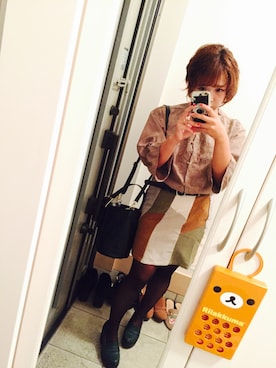 「GRL（グレイル）のアイテム（パンプス）」を使った、macoteaさん（レディース・153cm・20代）の夏コーディネート