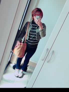 「PRIMA CLASSE（プリマクラッセ）のアイテム」を使った、macoteaさん（レディース・153cm）の夏コーディネート