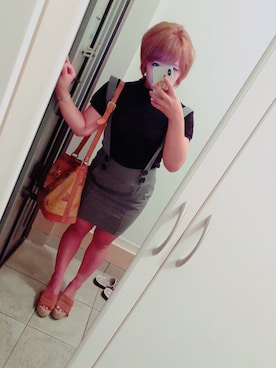 「PRIMA CLASSE（プリマクラッセ）のアイテム」を使った、macoteaさん（レディース・153cm）の夏コーディネート