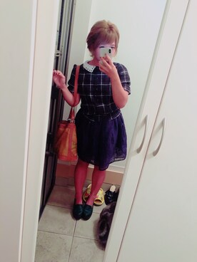 「GRL（グレイル）のアイテム（パンプス）」を使った、macoteaさん（レディース・153cm・20代）の秋コーディネート