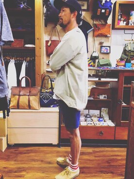 「FELCO（フェルコ）のアイテム」を使った、クボタ ユウイチさん（メンズ・174cm）の夏コーディネート