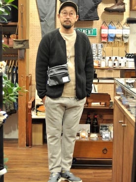 「FELCO（フェルコ）のアイテム」を使った、クボタ ユウイチさん（メンズ・174cm）の秋コーディネート
