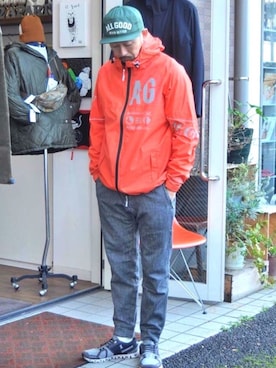 「茨城スナップ」｜クボタ ユウイチさん（メンズ・174cm）の秋コーディネート
