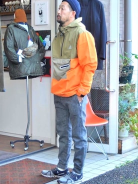 「茨城スナップ」｜クボタ ユウイチさん（メンズ・174cm）の秋コーディネート
