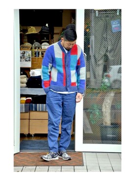 「茨城スナップ」｜クボタ ユウイチさん（メンズ・174cm）の秋コーディネート