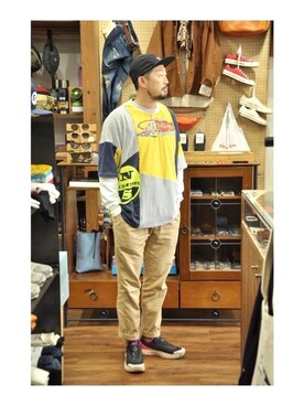 クボタ ユウイチさんのコーディネート