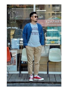 クボタ ユウイチさんのコーディネート