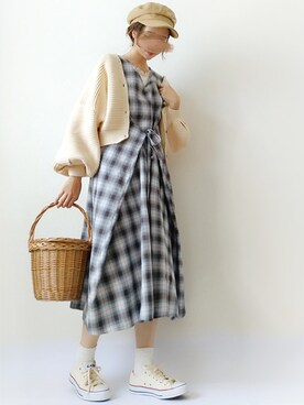 こうさん（レディース・162cm）の春コーディネート