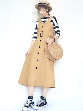 こうさん（レディース・162cm）の春コーディネート