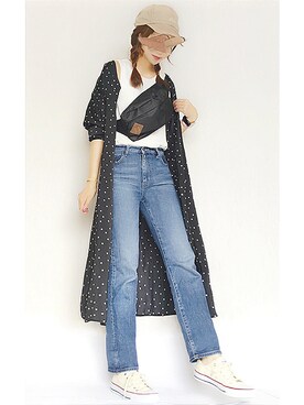 こうさん(レディース・162cm)の春コーディネート