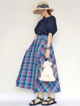 こうさん（レディース・162cm）の夏コーディネート