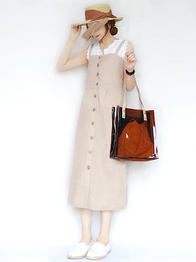 こうさん（レディース・162cm）の夏コーディネート