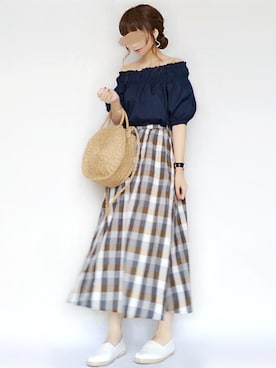 こうさん（レディース・162cm）の夏コーディネート