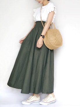 こうさん（レディース・162cm）の夏コーディネート