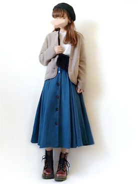 こうさん（レディース・162cm）の秋コーディネート
