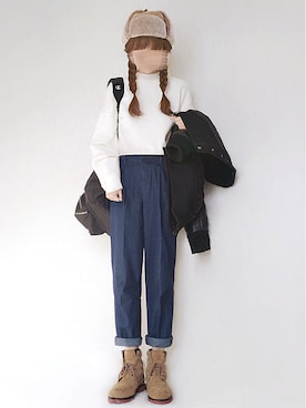 こうさん（レディース・162cm）の冬コーディネート