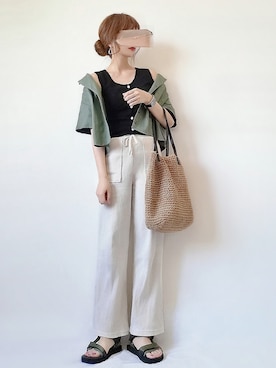 こうさん（レディース・162cm）の夏コーディネート