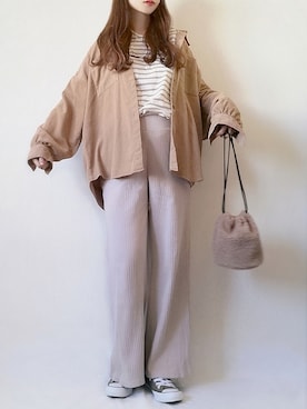 こうさん（レディース・162cm）の秋コーディネート