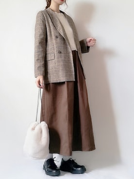 こうさん(レディース・162cm)の秋コーディネート