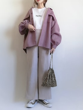 こうさん（レディース・162cm）の秋コーディネート