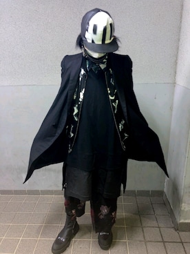 「NILoS（ニルズ）のアイテム」を使った、Ichikun.さん（メンズ・171cm）の冬コーディネート