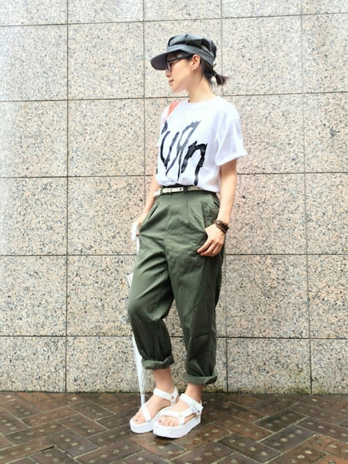 Qurumin Tevaのサンダルを使ったコーディネート Wear