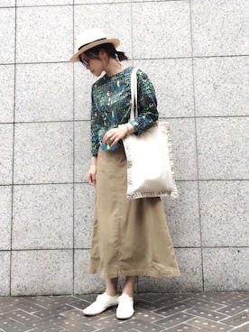 quruminさん（レディース・162cm）の夏コーディネート