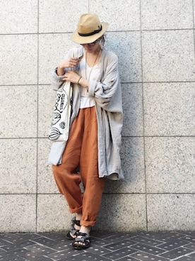 quruminさん（レディース・162cm）の夏コーディネート