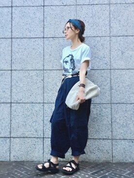 quruminさん（レディース・162cm）の夏コーディネート