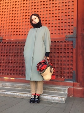 quruminさん（レディース・162cm）の冬コーディネート