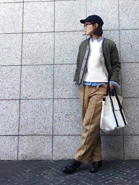 quruminさん（レディース・162cm）の冬コーディネート