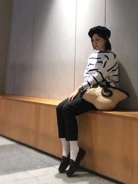 「ANDERSSON BELL（アンダースンベル）のアイテム」を使った、quruminさん（レディース・162cm）の秋コーディネート