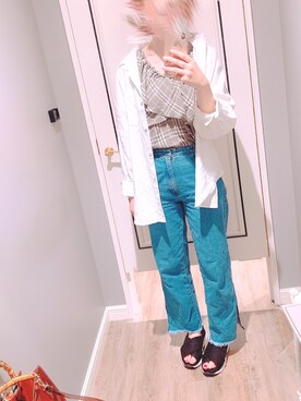 re*さん（レディース・167cm）の春コーディネート